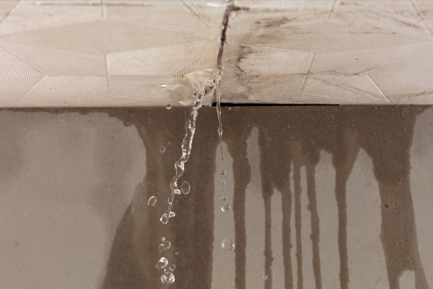 Professional Water Extraction technician working in Hollis Center, ME